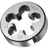 QUARKZMAN M16 x 1.0 Rotondo Matrice x 1 Pezzo Metrico Macchina Filetto Destra Mano Filettatura per Elaborazione o Riparazione Filettature Esterne
