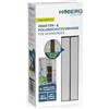 HOBERG Tenda per roulotte con zanzariera a strisce magnetiche XXL | Zanzariera per roulotte | Rete anti-insetti antipolline 60 x 180 cm, a chiusura automatica