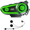 JZAQ Altoparlanti per casco da moto, cuffie Bluetooth con controllo automatico della musica, 120 ore di riproduzione, sistema di alta qualità del suono, ultra sottile, per ciclismo, sci, equitazione