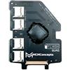 M MCMConcepts MCMConcepts - Adattatore Micro SD iFlash Quad per Apple iPod Video/Classic