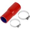 A ABSOPRO Tubo Refrigerante In Silicone 45-38mm 127mm 1 Set Per Auto | Diametro Interno:45-38mm, Lunghezza:127mm, Spessore:5mm, Temperatura:-60℃ A 300℃, Pressione:1Mpa, Include:2 Morsetti