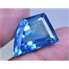 gemscopious 20.05 CT Naturale Blu Indicolite Tormalina Agrati Certificato Fantastico Gemma