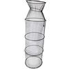 Lineaeffe Nassa Portapesci Nassa Rotonda 80 cm D. 30 cm per Mare Fiume e Lago Ottime Rifiniture e Cuciture Rinforzate