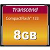 Transcend - Scheda di memoria flash - 8 GB - 133x - CompactFlash