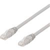 Deltaco Cavo patch U/UTP Cat6A, 50 m, 500 MHz, Delta, LSZH, grigio