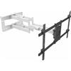 Multibrackets Staffa a parete per TV Multibrackets MB-6881, braccio a lunga portata 910 mm, diagonale 50"-90", max 60 kg, bianco, inclinabile e girevole