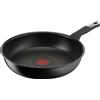 Lagostina 010271040130, tegame rotondo, universale, nero, titanio, alluminio, indicatore termico