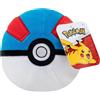 Jazwares Pokémon di peluche Pokeball Grande Palla 12 cm