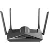 D-Link Router WLAN D-Link DSL-X1852E Gigabit Ethernet dual band (2,4 GHz/5 GHz) nero
