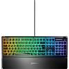 Steelseries APEX 3 tastiera Gaming USB QWERTY Italiano Nero