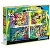 Clementoni Puzzle Clementoni - Ben 10, 20, 20, 60 e 60 pezzi