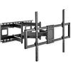 VALUE 17.99.1227 Supporto TV a parete 3,05 m (120 pollici) Nero