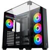Xigmatek 90382, PC, Nero, EATX, ATX, Micro ATX, Mini-ITX, SPCC, Vetro temperato, Altro, 16 cm