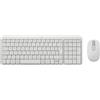Logitech MK250 Compact Bluetooth Wireless Combo tastiera Mouse incluso Universale RF senza fili + Bluetooth Italiano Bianco