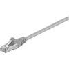 Goobay 20x Goobay 95624 Cavo patch CAT 5e, SF/UTP, grigio, 25 m - Conduttore in alluminio rivestito in rame (CCA)
