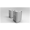 Empire Media HS.WALL250MW, 2 vie, 2.0 canali/canali, cavo, 250 W, bianco