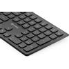 ALOGIC Tastiera e mouse wireless Alogic Echelon per Windows - Connessione immediata senza necessità di accoppiamento - Funzione di sveglia e sospensione automatica - Batteria ricaricabile agli ioni di litio incorporata