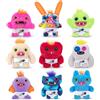 ZURU Fuggle Baby Fugg Serie 3 Divertente Mostro Brutto Peluche Morbido Giocattolo 3 Pack Assortimento Casuale