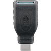 Goobay 200x Goobay 45395 adattatore USB-C™/USB-A 3.0 OTG SuperSpeed per cavo di ricarica, nero - spina USB-C™ > presa USB 3.0 (tipo A)