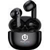 PowerLocus Vibe Cuffie intrauricolari Bluetooth con 4 microfoni ENC - Funzionamento per 25 ore