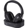 Trevi FRS 1490 RW, senza fili, chiamate/musica/tv, 480 g, cuffie, nero