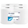 Lucart Strong Carta igienica Mini Jumbo a 2 veli, 180 m, 486 fogli - Confezione da 12 rotoli