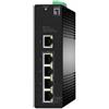 ‎LevelOne LevelOne Hilbert IGS-2105P 5-Port Industrial Gigabit PoE Smart Lite Switch, 4 Po