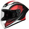 Origine Casco Moto Integrale ORIGINE PISTA ELEMENTARY Rosso Nero Opa