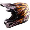 Troy Lee Designs Casco Troy Lee Designs Se5 Carbon MIPS Overspray Nero / Oro