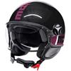 Momo design Casco Moto Jet Momo Design FGTR CLASSIC Stripes Glitter Blac