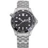 Generic NH35 Orologi automatici per gli uomini NO Logo Selfwind Orologio da polso meccanico Diver 300M Impermeabile Solido Acciaio inossidabile Orologi fai da te per gli uomini, nero