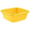 H&H Bacinella Quadrata 30 cm, Colori Assortiti (Invio Casuale), 30x30x13 cm - Ideale per Cucina, Organizzazione, Lavaggio e Uso Quotidiano