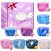 CandelaCeleste Candele profumate regalo donna, 9 * 2,5OZ piccole candele regalo natale donna, durata combustione180 ore, candele in cera soia naturale per la festa della mamma, Natale, San Valentino, compleanno