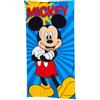 CARTOON Telo Mare Bambino Topolino 70x140 cm Asciugamano Microfibra 100% Poliestere Asciugatura Rapida Telo Spiaggia Piscina Disney Idea Regalo Mickey Mouse
