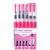 ESENG® 6 Pezzi Pennelli Acquerello, Punte a Pennello con Serbatoio d'Acqua, Water Brush Pens Pennello per Colori ad Acquerellabili (Rosa-6)