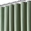 BTTN Tenda da Doccia Waffle 180x220 cm, Extra Lunga, Anti Muffa, Rivestita internamente con Pellicola Impermeabile, 12 Ganci in Plastica, Fondo Pesante, Tenda da Doccia in Poliestere per Bagno, Verde