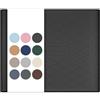 URMONA Tappetino Sottolavello Silicone 48 x 63 cm, Mobile Cucina e Bagno | Protezione mobile, mensole organizer, impermeabile, bordo rialzato, facile pulizia, uso cucina bagno e ripiani casa (Nero)
