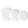 Luminarc Arcopal Luminarc Zelie Servizio Tavola 18 Pezzi, Opale, Bianco