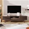 SACOOL Mobile TV 150 x 35 x 44 cm con cassetto e due ante, design unico legno vintage