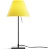 LUCEPLAN lampada da tavolo COSTANZINA D13pi con stelo nero e paralume RADIEUSE GIALLO VIVO - 1D13=NP00017+9D1331437706