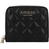 GUESS portafoglio Giully II SLG Zip Around Wallet Black nero