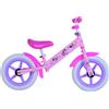 Balance Bike Bicicletta Senza Pedali per Bambini 12 Licenza Disney Minnie Rosa