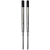 Monteverde S132Bk Ricarica Penna, 2 Pezzi