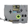BROVACS 1 confezione di nastro laminato oro su nero compatibile con stampanti per etichette Brother P-Touch TZ 364 TZe 364 36mm 1 1/2 OPA4364