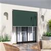 DEGHI Tenda da sole a caduta 2x2,5h m in poliestere verde - Kenny