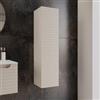 DEGHI Colonna bagno sospesa 30 x 120 h cm cannettato con anta reversibile cashmere - Deck