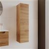 DEGHI Colonna bagno sospesa 30 x 120 h cm cannettato con anta reversibile rovere gold - Deck