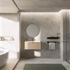 DEGHI Mobile bagno sospeso 80 cm con cassetto frassino harper e lavabo - Roxas