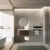 DEGHI Mobile bagno sospeso 80 cm con cassetto frassino reale e lavabo - Roxas