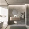 DEGHI Mobile bagno sospeso 120 cm con cassetto frassino mary e lavabo - Roxas